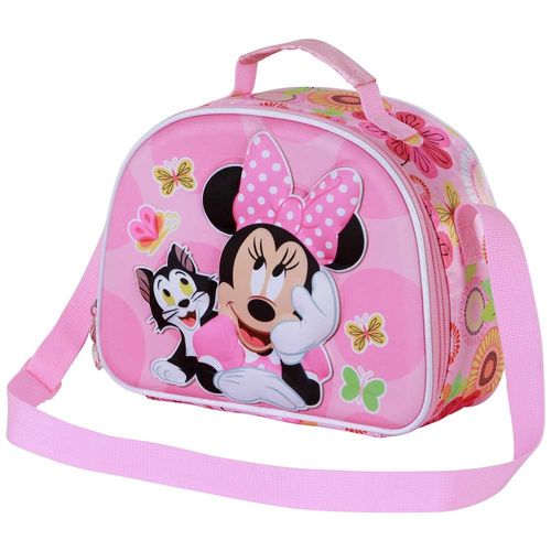 Sac Repas 3D - Disney Minnie Mouse Kitten - Rose - Taille Unique
