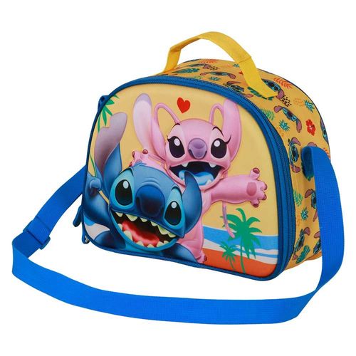 Sac Repas 3D - Disney Lilo et Stitch Ocean - Bleu - Taille Unique