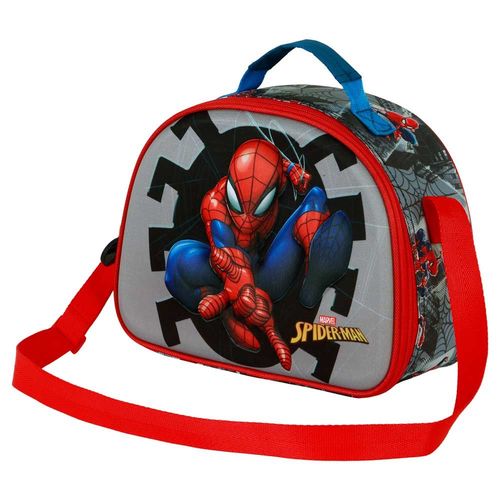 Sac Repas 3D - Marvel Spiderman Symbol - Gris - Taille Unique