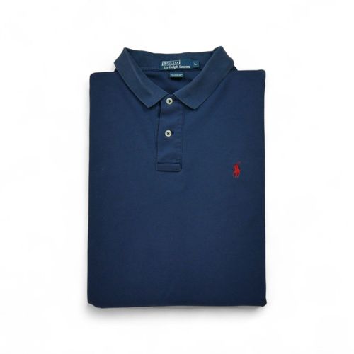 Reconditionné - Polo Manches Courtes Homme Marine - Taille L - Homme - Marine