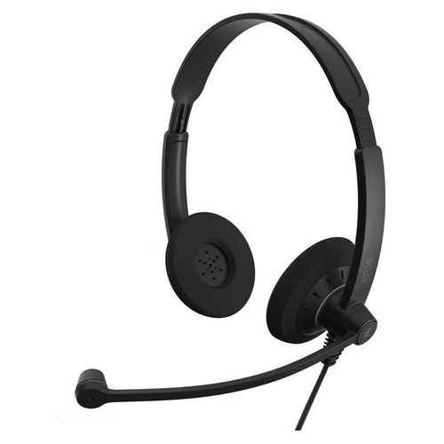 EPOS IMPACT SC 60 - 100 Series - micro-casque - sur-oreille - filaire - Easy Disconnect - noir et argent