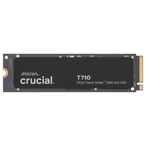 Crucial T710 - SSD - chiffré - 4 To - interne - M.2 2280 - PCI Express 5.0 (NVMe) - TCG Opal Encryption 2.01