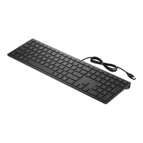 HP Pavilion 300 - Clavier - USB - Anglais - noir de jais