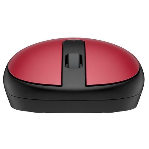 HP 240 - Souris - droitiers et gauchers - optique - 3 boutons - sans fil - Bluetooth 5.1 - récepteur sans fil USB - rouge - pour Laptop 15