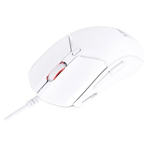 HyperX Pulsefire Haste 2 - Souris - optique - 6 boutons - filaire - blanc