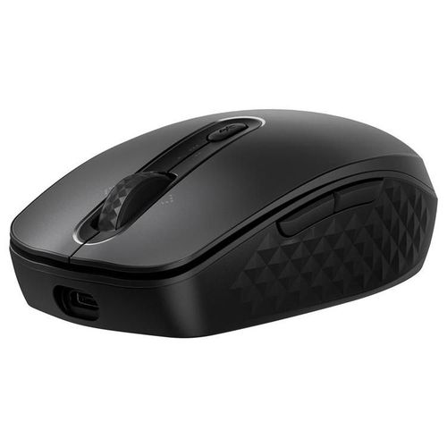 HP 695 - Souris - recharge Qi - 7 boutons - sans fil - Bluetooth - noir