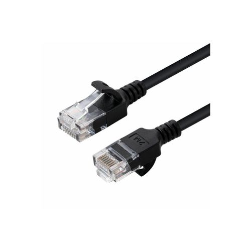 MicroConnect - Câble réseau - RJ-45 (M) pour RJ-45 (M) - 1 m - UTP - CAT 6 - sans crochet, bloqué - noir
