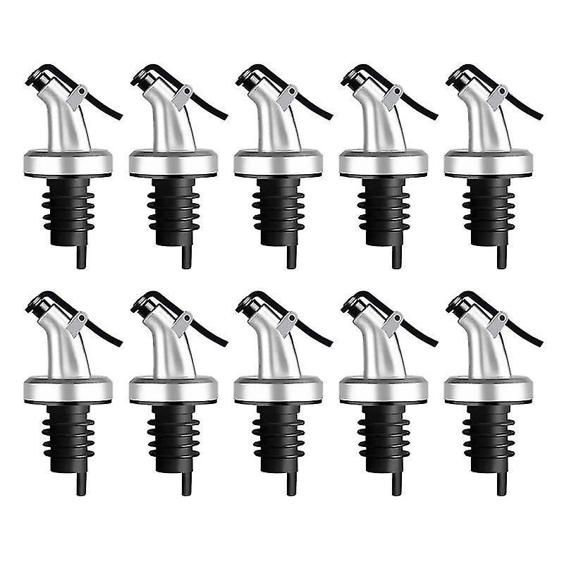 10 PCS BOUCHON De Bouteille Vin Acier Inoxydable Verseurs