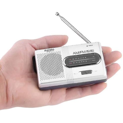 Mini Radio Portable Am Fm, antenne télescopique, Radio de poche