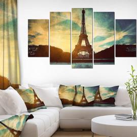 Generic Tableau de décoration artistique Tour Eiffel à prix pas cher