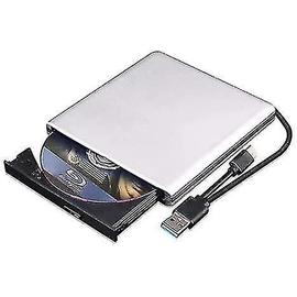 Lecteur DVD externe Blu Ray 3D, USB 3.0 et type-c Lecteur DVD