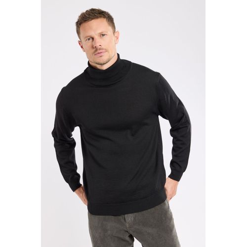 Pull Col Roulé - Laine Mérinos Et Acrylique
