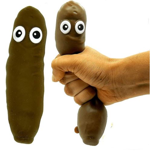 Boule anti-Stress extensible, faux caca, cadeau pour garçons, filles, hommes, femmes, adolescents, enfants, blague d'anniversaire amusante, cadeau de farce