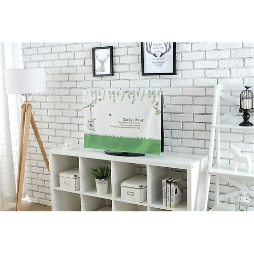 Housse En Tissu Anti-Poussière Pour Ordinateur De Bureau, 150x92cm, Pour Jeu Tv, Décoration De La Maison, Pour Noël Et Nouvel An, 1070 24