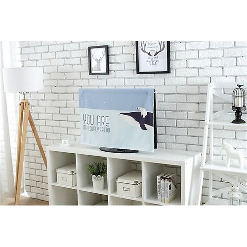 Housse En Tissu Anti-Poussière Pour Ordinateur De Bureau, 139x88cm, Pour Jeu Tv, Décoration De La Maison, Pour Noël Et Nouvel An, 1070 26
