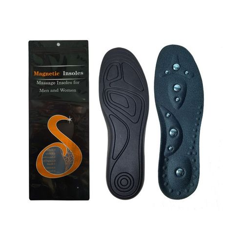 Semelles De Massage Magnétiques, Absorbant Les Chocs Et Respirantes L