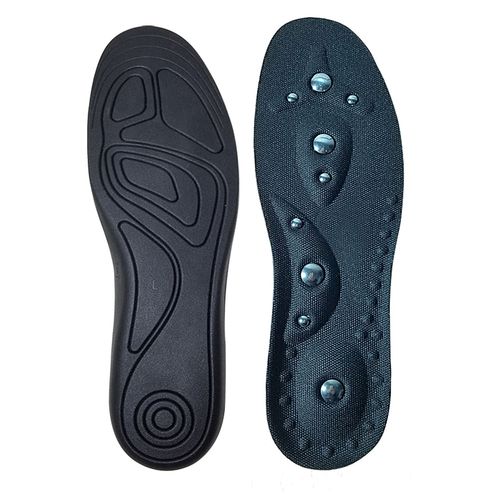 Semelles De Massage Magnétiques, Absorbant Les Chocs Et Respirantes S