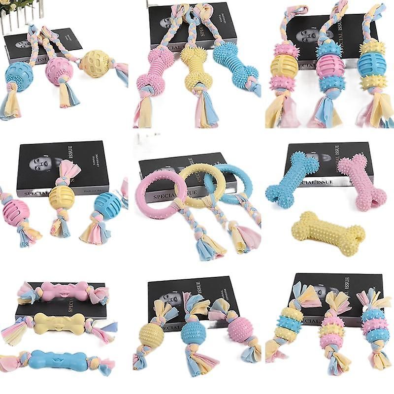 Jouets Pour Animaux De Compagnie, Collection De Tissus En Co... - 2