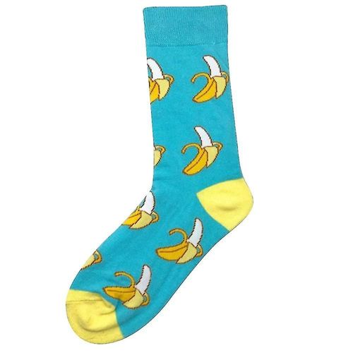 Hommes Femmes Chaussettes En Coton Fruits Animaux Chaussettes Décontractées Drôles Nouveauté Cadeau C