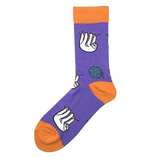 Hommes Femmes Chaussettes En Coton Fruits Animaux Chaussettes Décontractées Drôles Nouveauté Cadeau A