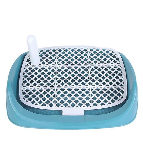 Animal De Compagnie Chien Toilette Défécation Rinçage Fournitures De Nettoyage Grand Petit Chien Clôture Automatique Chien Urinoir Chien Pot 48*38*15 Cm Vert