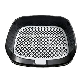 Animal De Compagnie Chien Toilette Défécation Rinçage Fournitures De Nettoyage Grand Petit Chien Clôture Automatique Chien Urinoir Chien Pot 48*38*15 Cm Noir