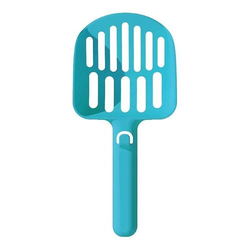 Grande Pelle À Litière Pour Chat, Toilettes, Bac À Litière Pour Chat, Nettoyage, Pelle À Litière Pour Chat, Manche Long, Pelle À Crottes De Chat, Grand Trou, Tofu, Pelle À Litière Pour Chat, Bleu