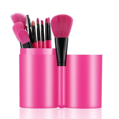 8-20 Pièces Pinceaux De Maquillage Ensemble Ombre À Paupières Fond De Teint Femmes Poudre Cosmétique Fard À Joues Mélange Beauté Maquillage Outils De Beauté 12 Pièces Baril Violet 