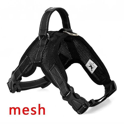 Produits Pour Animaux De Compagnie, Harnais Pour Gros Chien K9, Collier Led Lumineux Pour Chiots, Gilet Pour Animaux De Compagnie, Accessoires Pour Animaux De Compagnie, Maille Noire De Couleur Chihuahua M