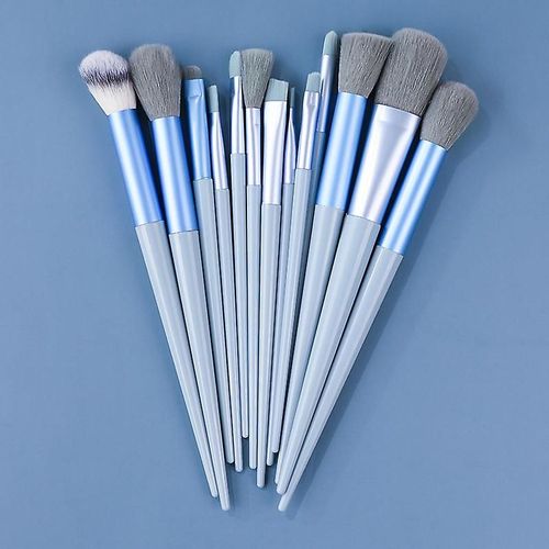 13 Pièces Pinceaux De Maquillage Ensemble Ombre À Paupières Fond De Teint Femmes Pinceau Cosmétique Fard À Paupières Fard À Joues Poudre Mélange Beauté Outil De Maquillage Doux Style 5 13 Pièces Sans Sac 
