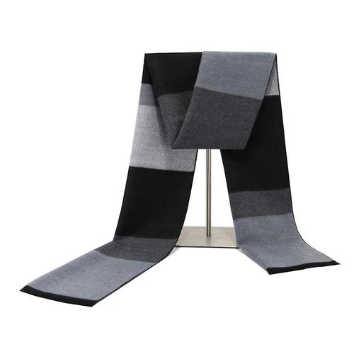 Nouveau Design De Mode Hommes Écharpe En Cachemire Hiver Affaires De Luxe Chaud Foulard Taille Unique Aa1