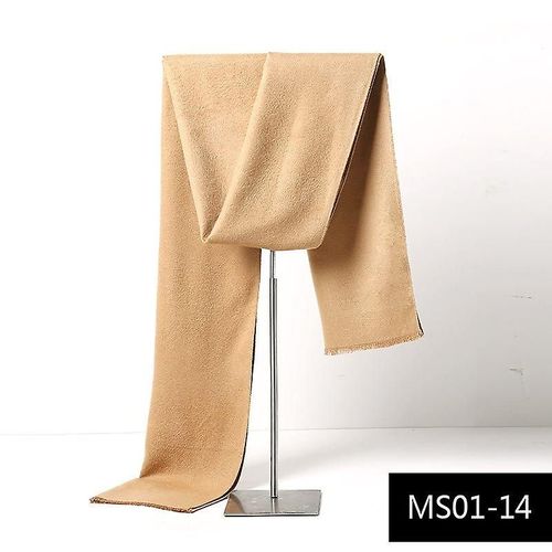 Écharpe En Imitation Cachemire Pour Hommes, Foulard Chaud, Automne-Hiver, 180x30cm, Ms01-14
