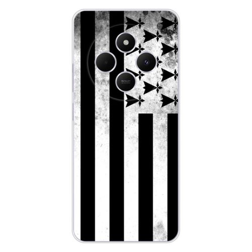 Coque En Silicone - Compatible Xiaomi Redmi 14c 4g - Design Drapeau Bretagne