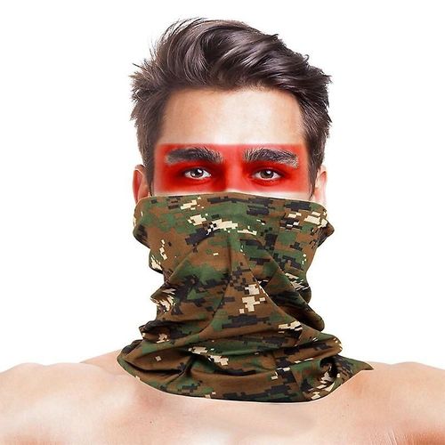 Série Camouflage Coupe-Vent Crème Solaire Pêche Sans Couture Changement Continu Turban Magique Multifonctionnel Écharpe De Conduite En Plein Air Taille Unique Couleur T1