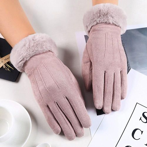 Gants En Velours Pour Femmes, Chauds, Coupe-Vent, Neige, Ski, Cyclisme, Mitaines, Taille Unique, Couleur E