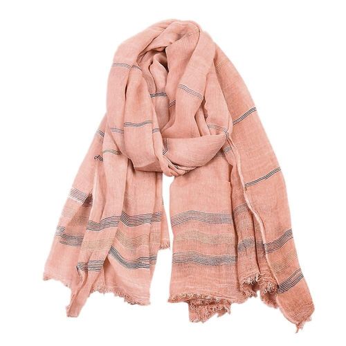 Écharpes Douces Et Chaudes Pour Hommes En Coton Et Lin De Couleur Unie D'hiver 175 Cm Ou Plus Couleur 5