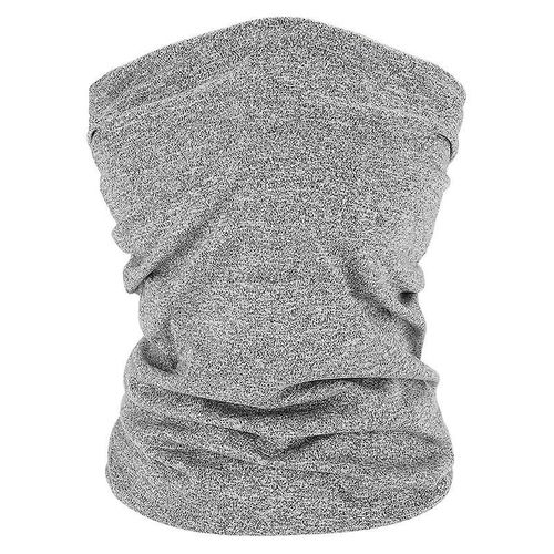 Écharpe Cache-Cou Unisexe Avec Poche Filtrante Pour Moto, Demi-Visage, Tube Bandana, Protection Solaire Pour Cyclisme En Plein Air, Masque Magique, Taille Unique, Gris 