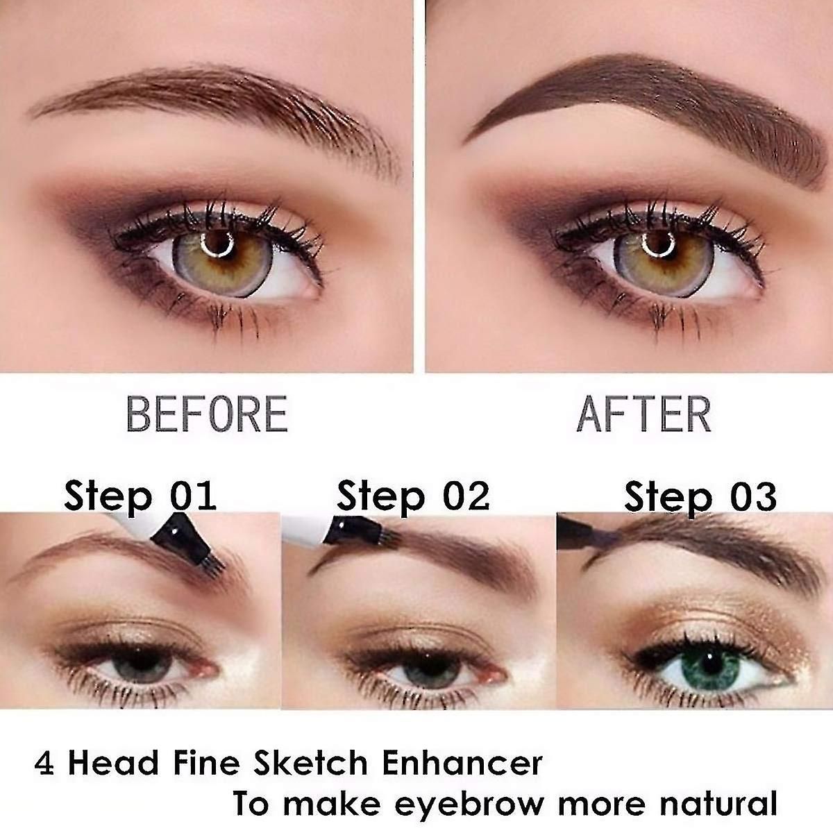 Stylo De Tatouage De Sourcils, Tatouage De Sourcils Imperma... - 2