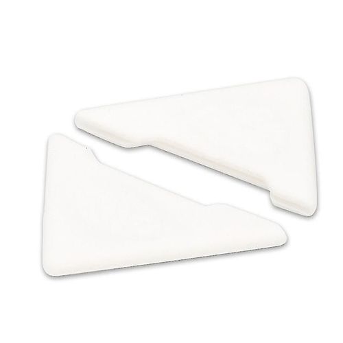 Protecteur anti-rayures pour bord de porte de voiture, 2 pièces, autocollants automobiles, Anti-collision, accessoires de voiture blancs