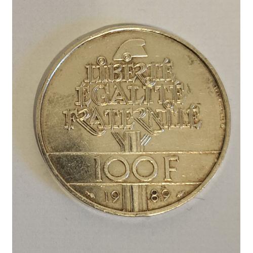 100 Francs 1989