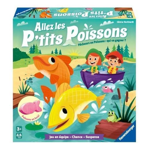 Allez Les P'tits Poissons - Premier Jeu De Société Pour Enfants - 20991 - Ravensburger - Des 3 Ans.