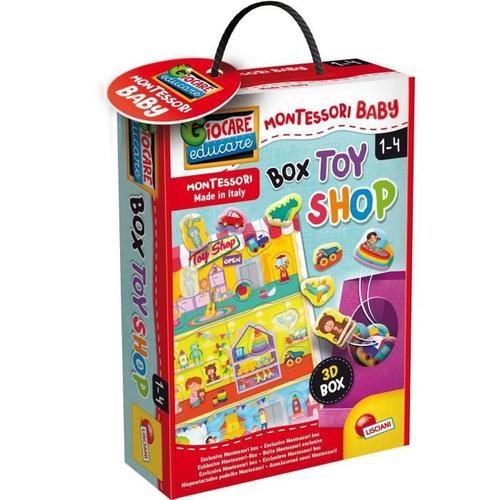 Box Toy Shop - Jeux D'apprentissage - Basé Sur La Méthode Montessori - Lisciani