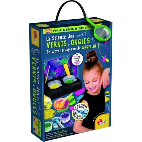 Génius Science - Loisirs Créatifs - La Science Des Vernis A Ongles - Lisciani