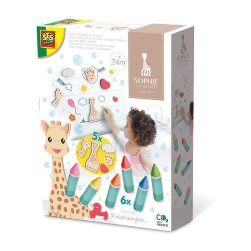 Sophie La Girafe - Crayons De Couleur Pour Le Bain Et Formes