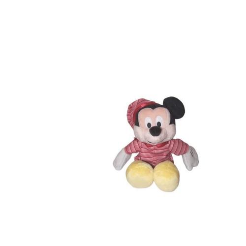 Peluche Mickey Pyjama 25 Cm Extra Doux