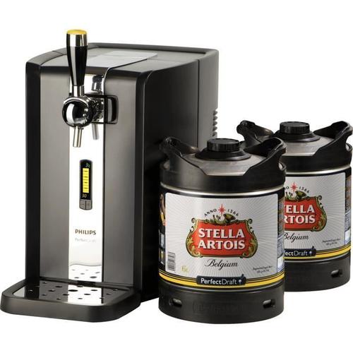 Pack Tireuse À Bière Perfectdraft 2 Fûts Stella Artois - 10 Euros De Consigne Inclus - Idée Cadeau