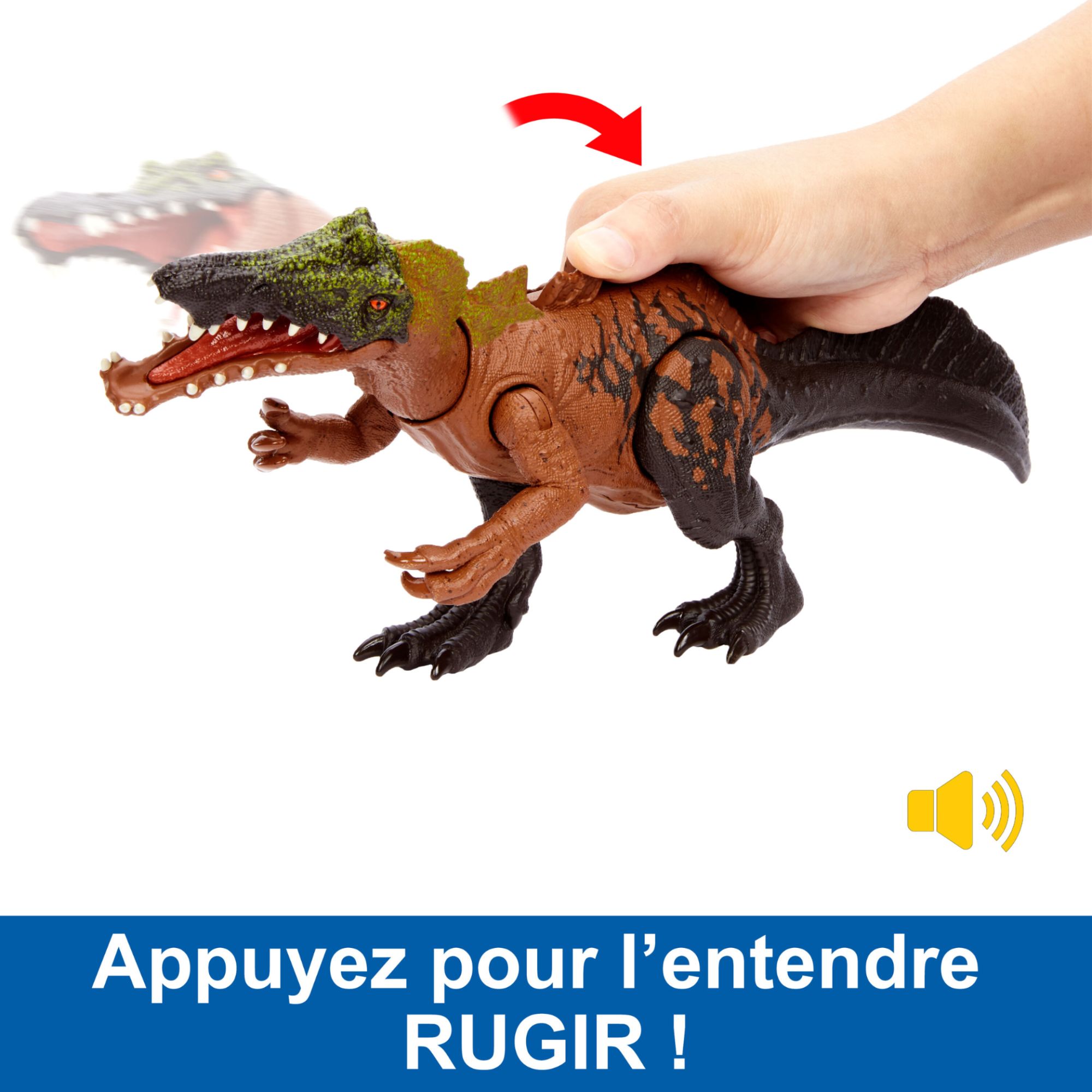 Jurassic World-Irritator-Figurine Sonore Rugissement F�roce - 5