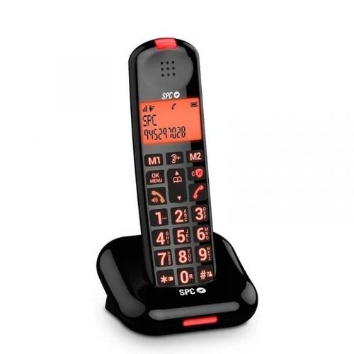 SPC 7612N COMFORT KAIRO Téléphone sans fil Noir