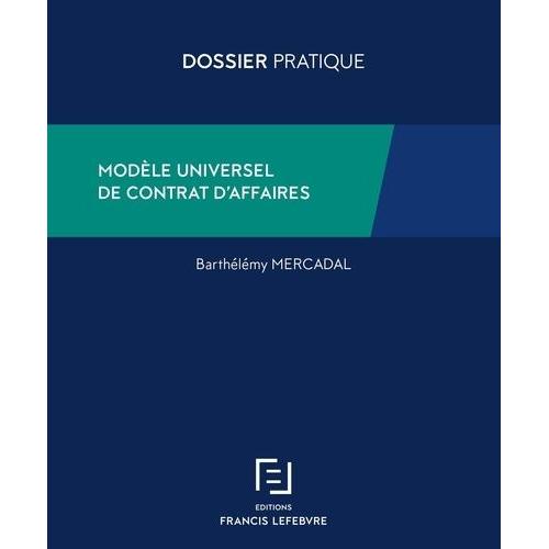 Modèle Universel De Contrat D'affaires