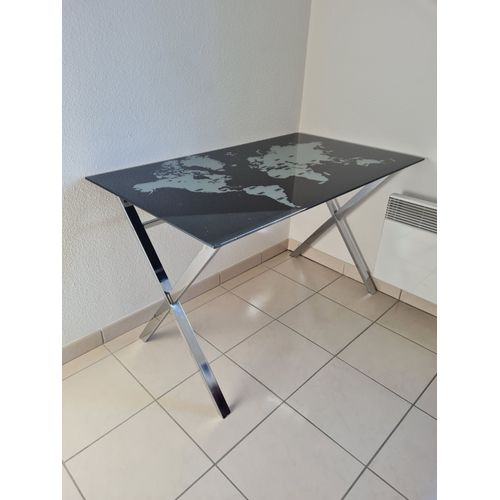 Grand Bureau En Verre